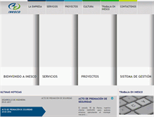 Tablet Screenshot of inesco.com